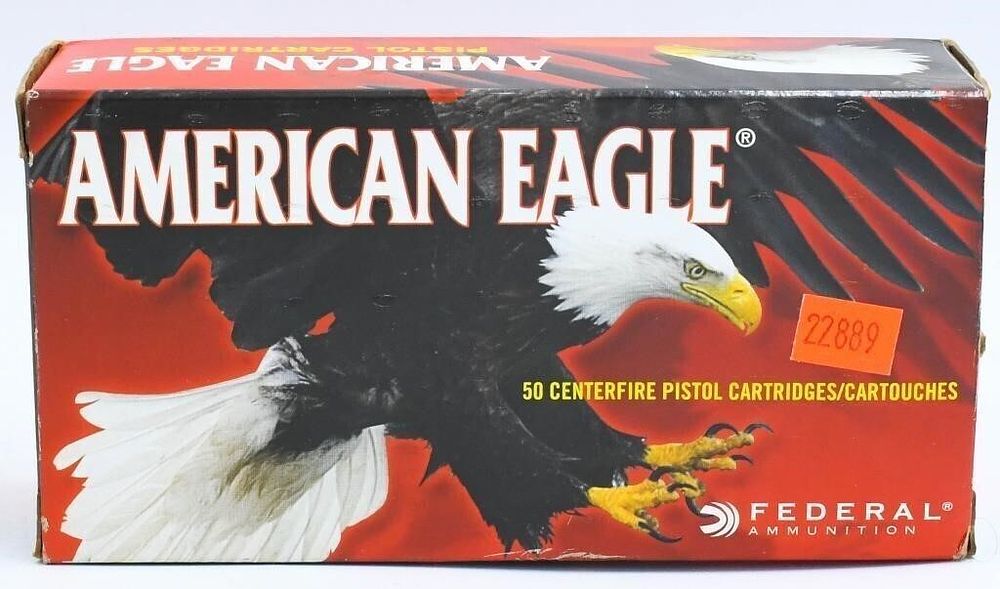 Lot 229: 50 Rounds Of Federal American Eagle .45 Colt...