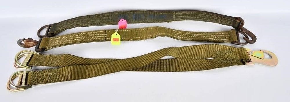 Lot 230: 2 Military Vatts All Terrain Tiedown System Straps