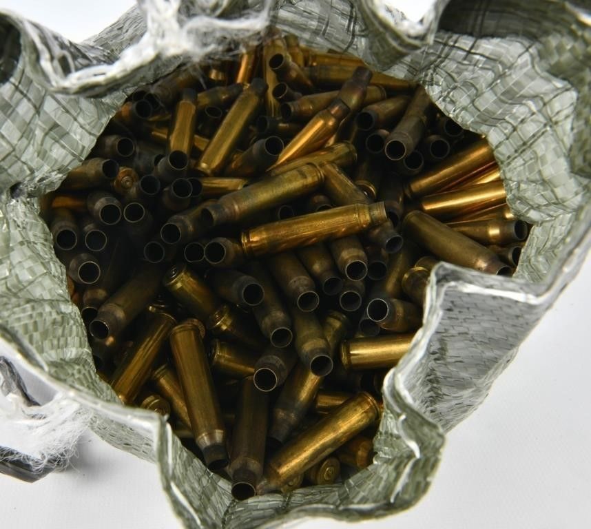 Lot 239: 8 Lbs Of Empty .223 Rem Brass Casings