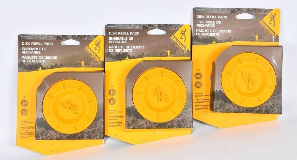 Lot 272: 3 New Packs of Browning Disk Refills