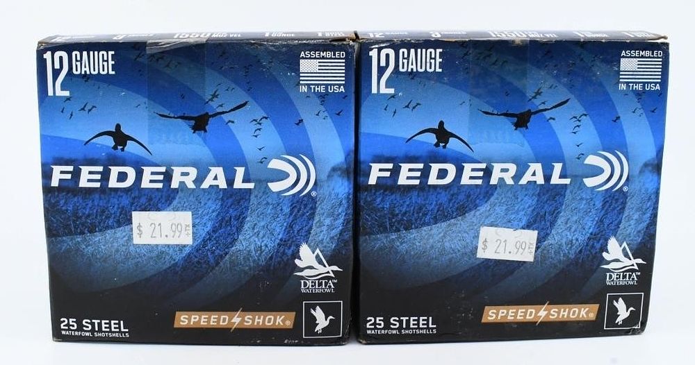 Lot 307: 50 Rounds Of Federal 12 Ga Shotshells
