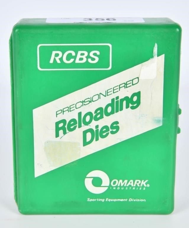Lot 356: 2 Redding Reloading Dies For 6mm Rem