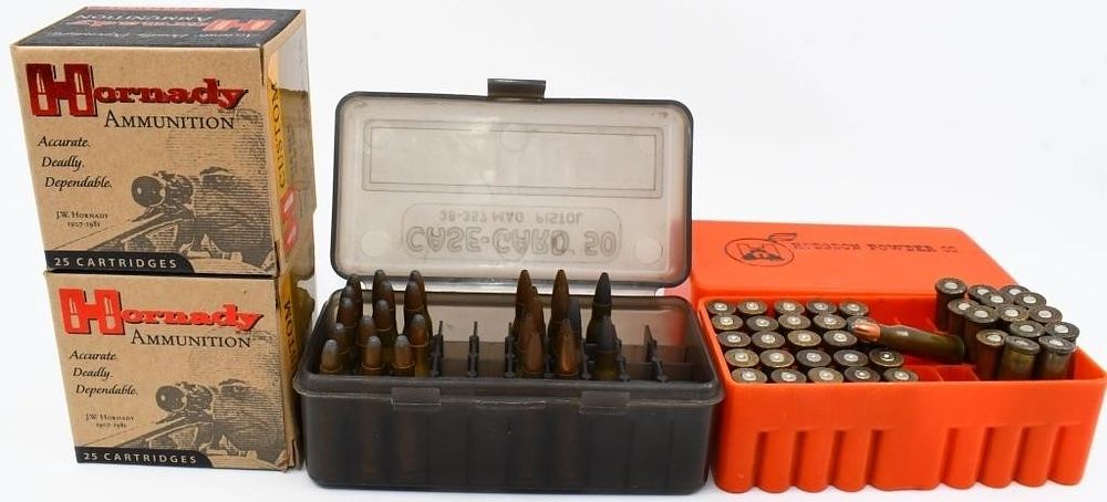 Lot 358: 91 Rounds Of .218 Bee Ammunition