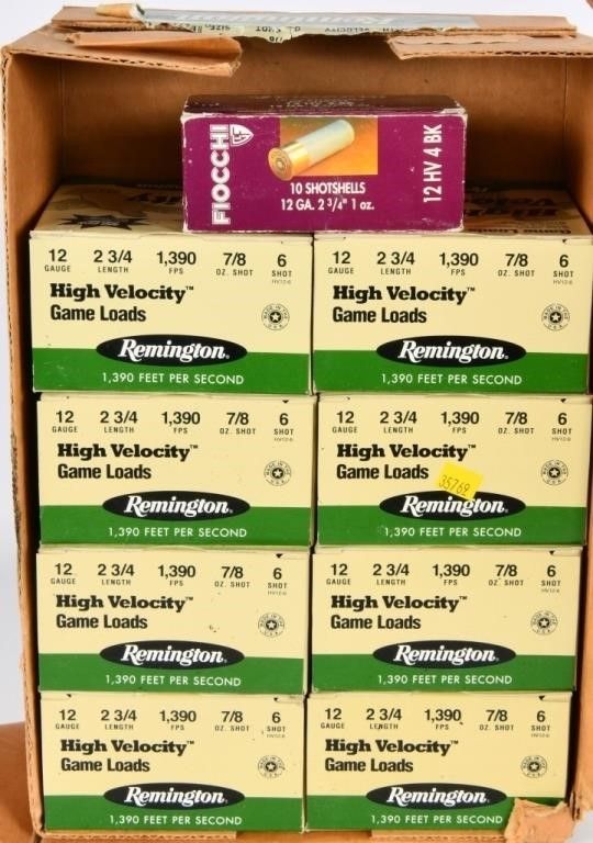 Lot 367: 200 Rounds Of Remington 12 Ga Shotshells