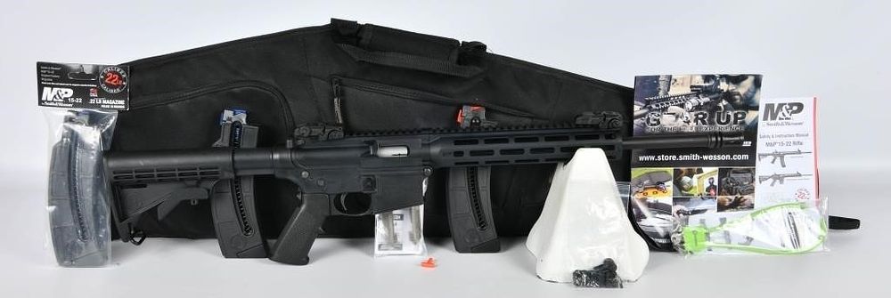Lot 381: Smith & Wesson M&P15-22 Sport Magpul Edition