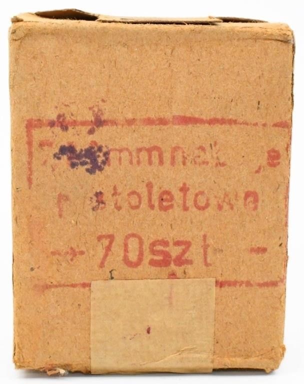 Lot 400: 70 Rounds of 7.62x25 Tokarev Ammunition