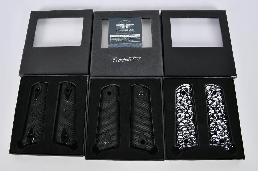 Lot 431: 3 Sets Of New Pair Replacement Handgun Grips