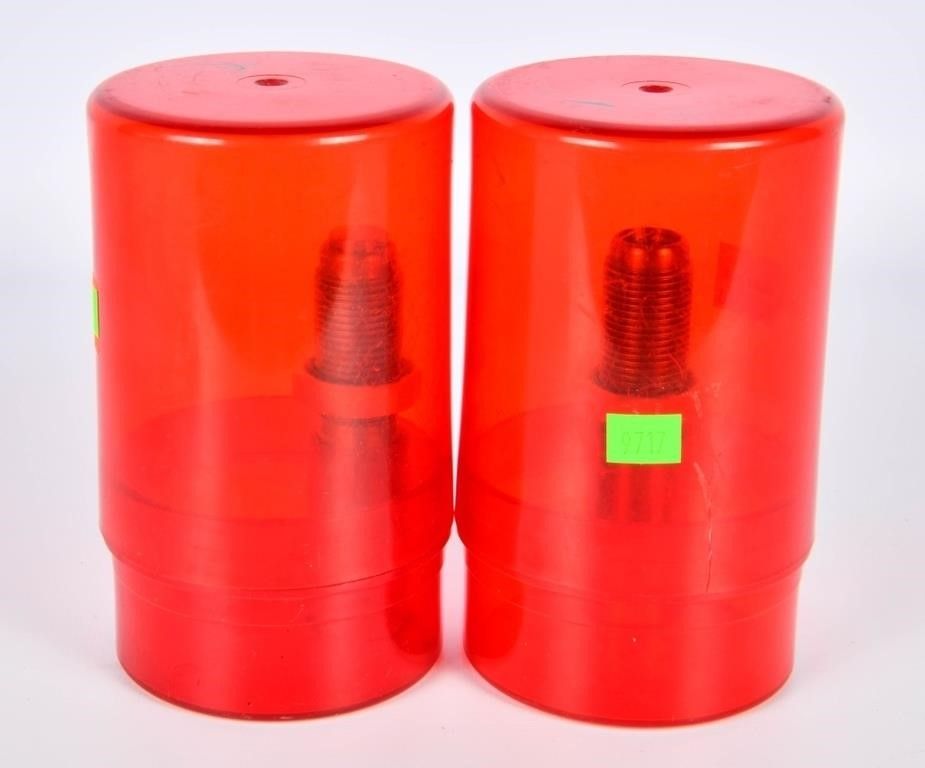 Lot 446: 2 Reloading Dies W/ Containers