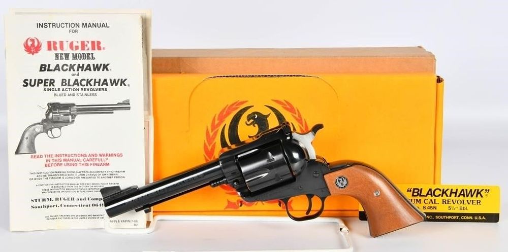 Lot 450: Ruger New Model Super Blackhawk .357 Magnum 5 1/2"