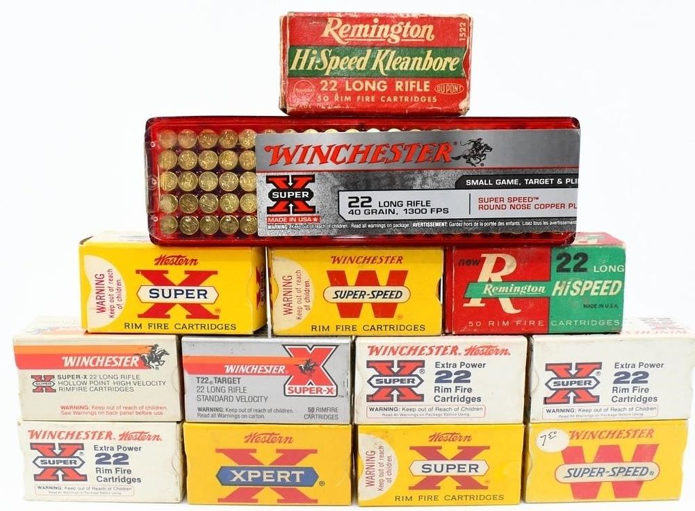 Lot 463: Approx 500 Rounds Of .22 LR & .22 Long Ammo