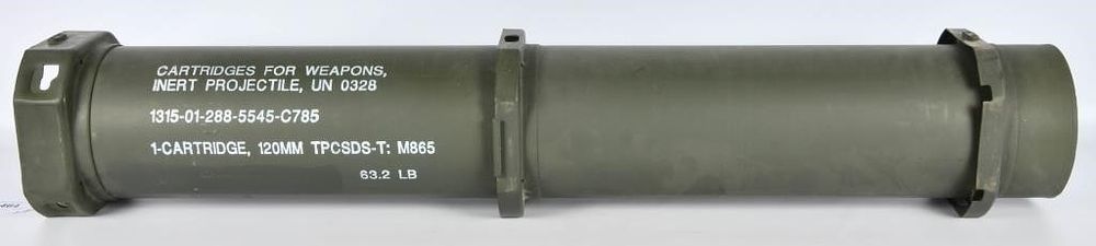 Lot 464: Military 120mm Heavy  Duty Metal Ammo Can