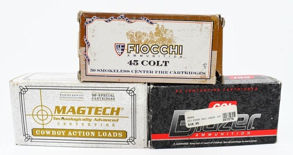 Lot 478: 147 Rounds Of .45 Colt Ammunition