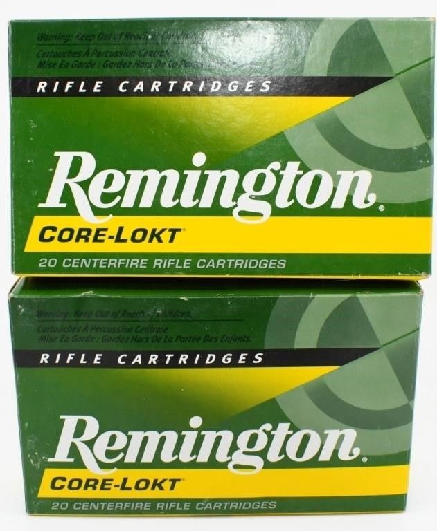 Lot 544: 39 Rounds Of Remington .270 Win Ammunition