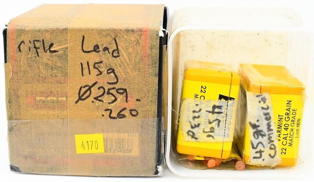 Lot 565: Lot of Various Reloading Bullet Tips