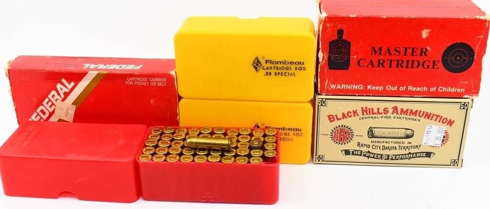 Lot 649: 169 Rounds Of Mixed .38 SPL, .32-20 & .270 Win