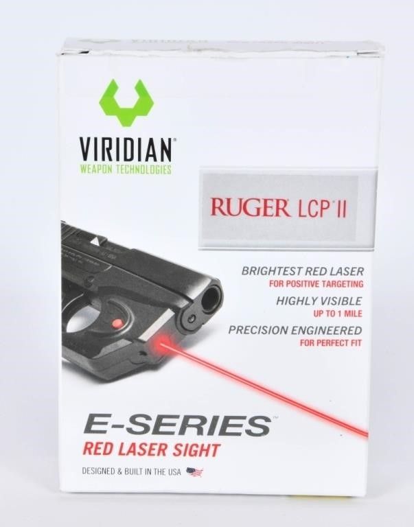 Lot 650: Viridian Ruger LCP II E Series Red Laser Sight