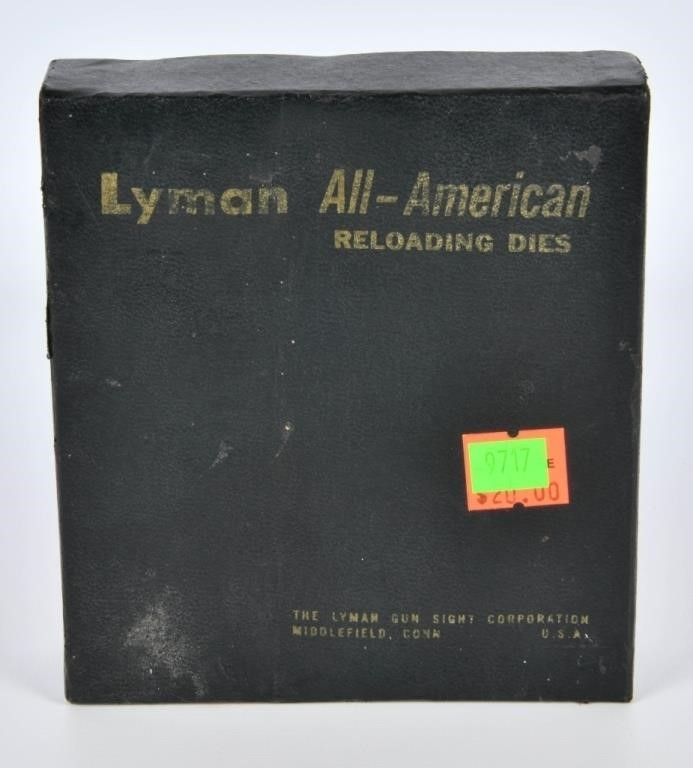 Lot 656: Lyman Reloading Dies For 224-6mm Rem