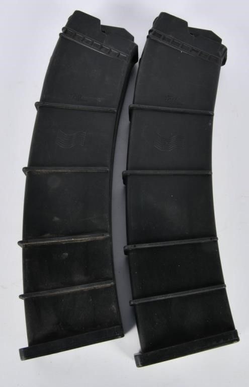 Lot 668: Lot of Two Saiga 12 Gauge Magazines 12 Rounds