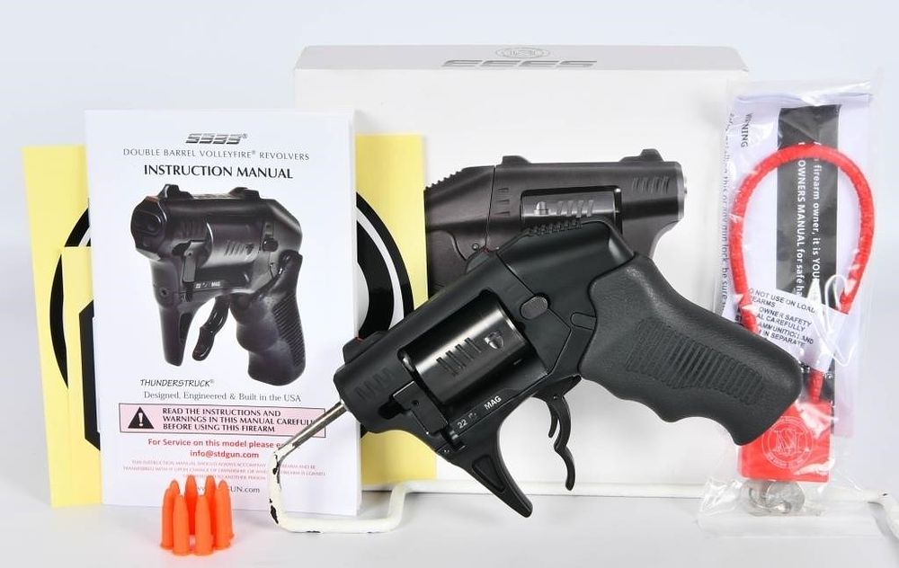 Lot 672: S333 Thunderstruck Gen II .22WMR Double Barrel