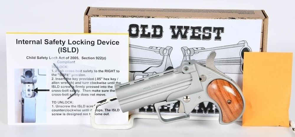 Lot 678: Old West Firearms Model BBG Derringer 9MM