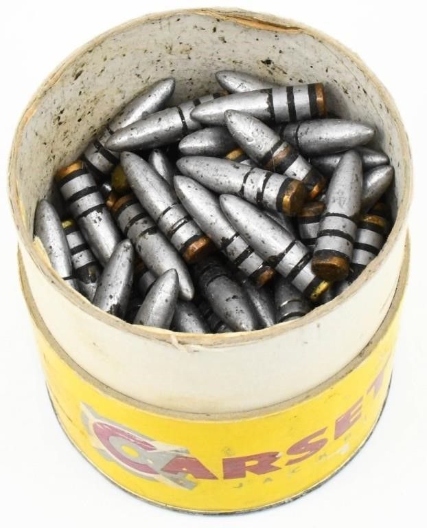 Lot 679: 4 Lbs Of unknown Caliber Reloading Bullet Tips