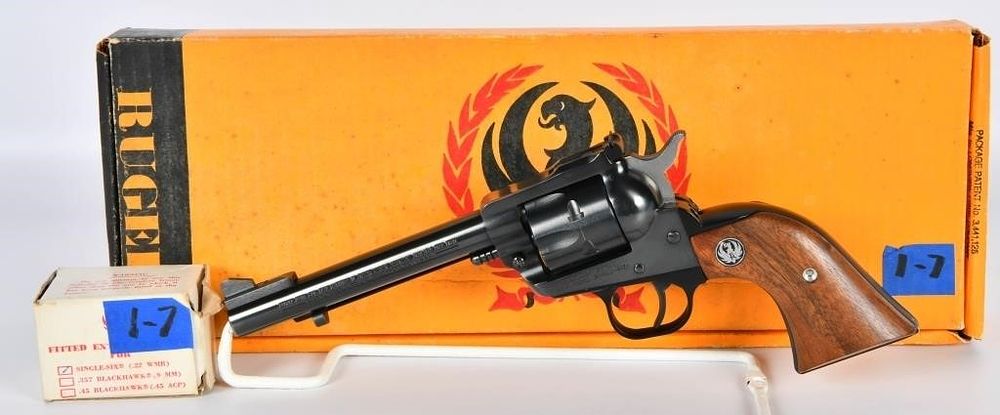 Lot 681: Ruger New Model Single Six Convertible .22 Mag/LR