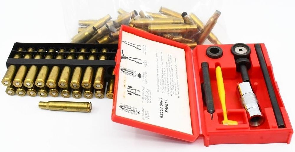 Lot 689: 52 Ct Of Empty .30-06 & .38/357 Reloading Dies