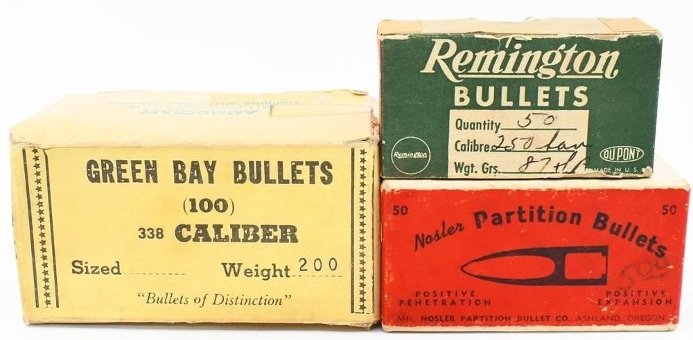 Lot 1078: Approx 200 Count Of Mixed Reloading Bullet Tips