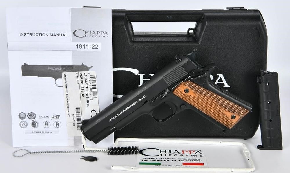 Lot 1089: Chiappa Firearms 1911-22 Semi Auto .22 LR
