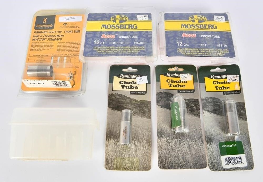 Lot 1100: 6 NIP Various Brand Shotgun Choke Tubes