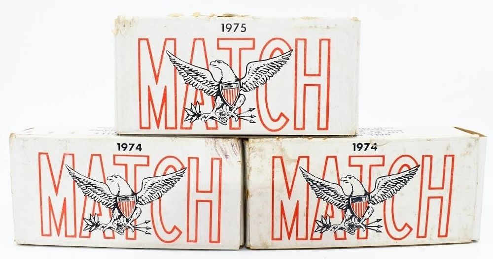 Lot 1117: 117 Rounds Of Military Match .45 ACP Ammunition