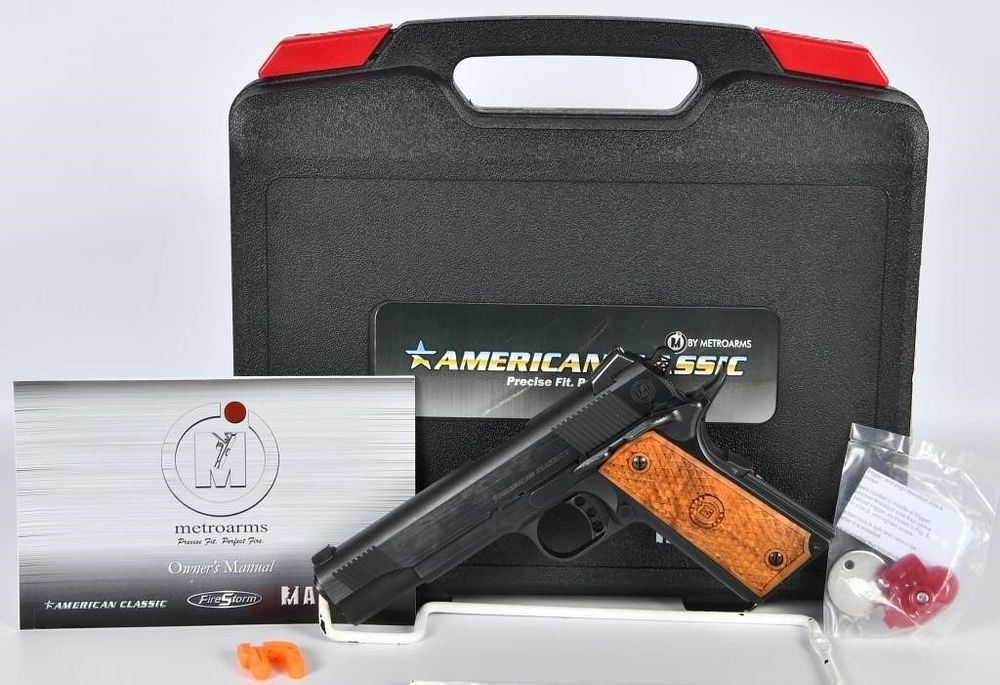 Lot 1125: Metro Arms American Classic II Semi Auto .45 ACP