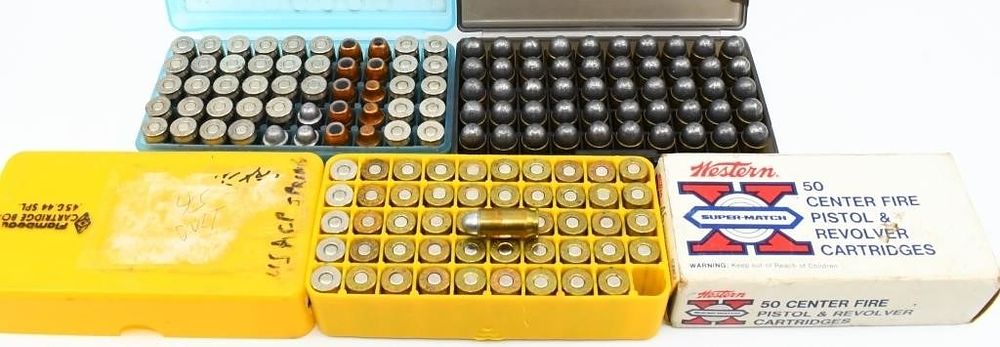 Lot 1129: 200 Rounds Of Reman .45 ACP Ammunition