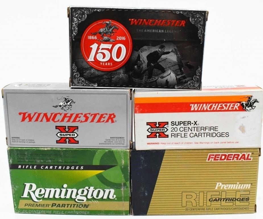 Lot 1132: 100 Rounds Of .270 Win & .225 Win Ammunition