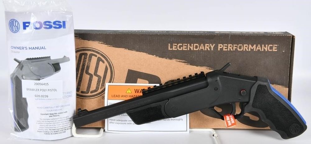Lot 1149: NEW Braztech/Rossi Brawler Sinlge Shot .45 LC/.410