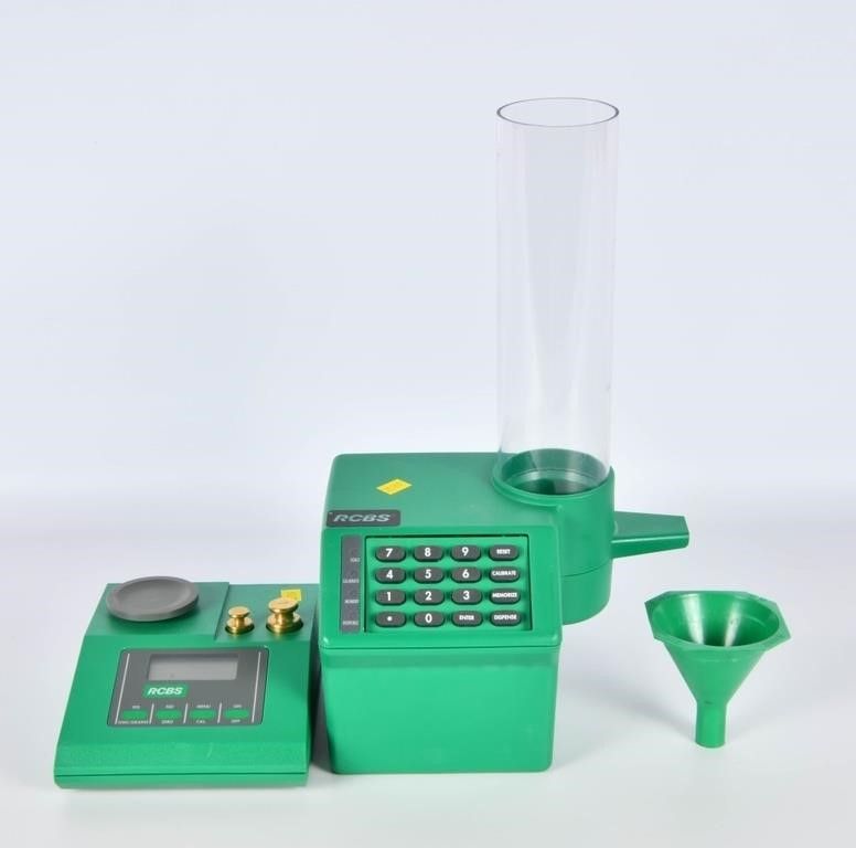 Lot 1160: RCBS Electronic Powder Measure Dispense