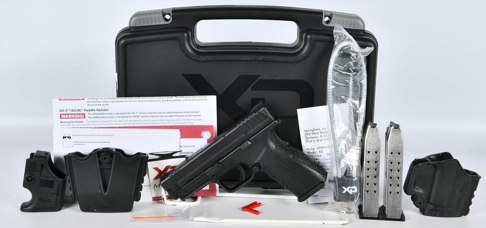 Lot 1185: Springfield Armory XD 4" Service Pistol Mod 2 9mm