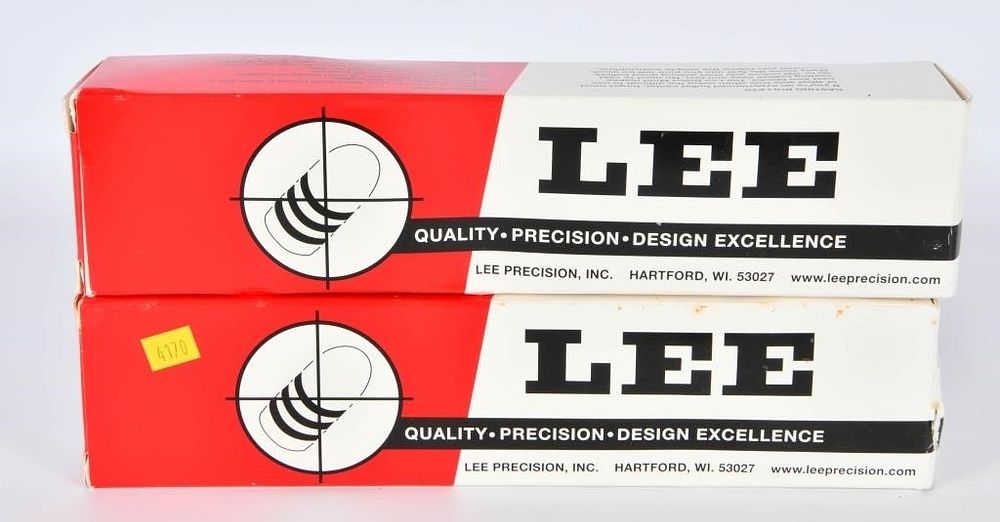 Lot 1190: 2 Lee Double Cavity Bullet Molds W/ Handles
