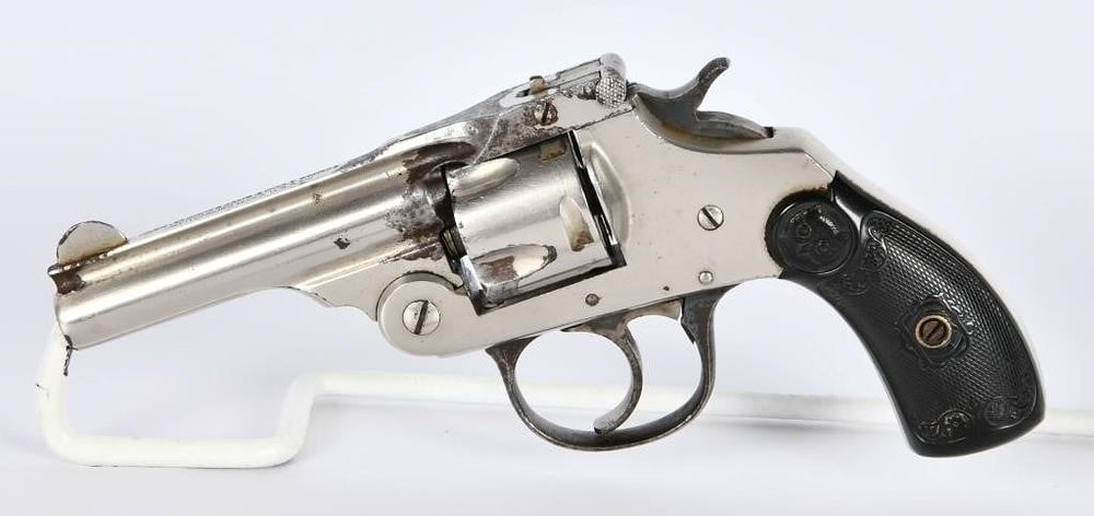 Lot 1203: Iver Johnson Top Break Revolver .32 Caliber