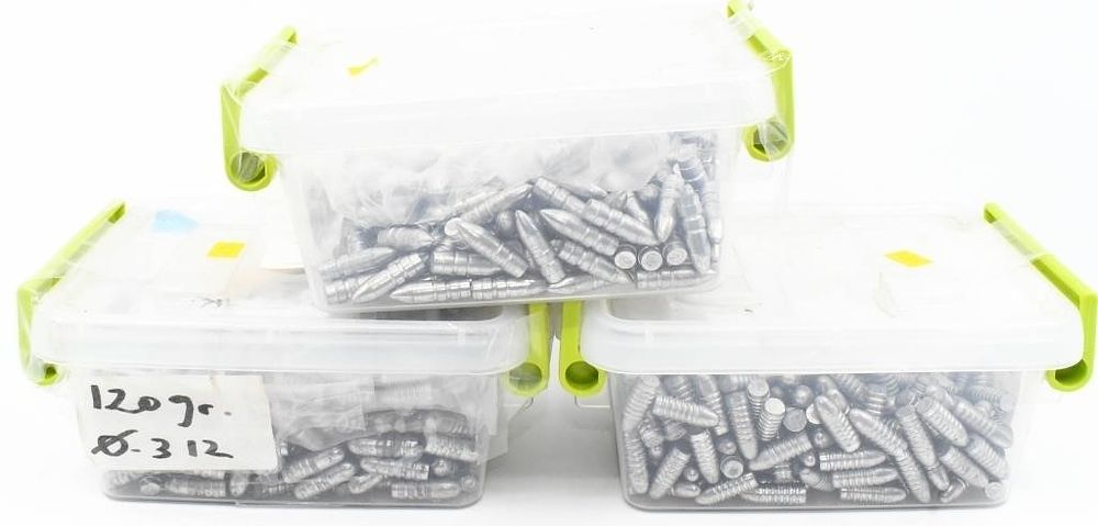 Lot 1204: Approx 400 Count Of Lead Bullet Tips