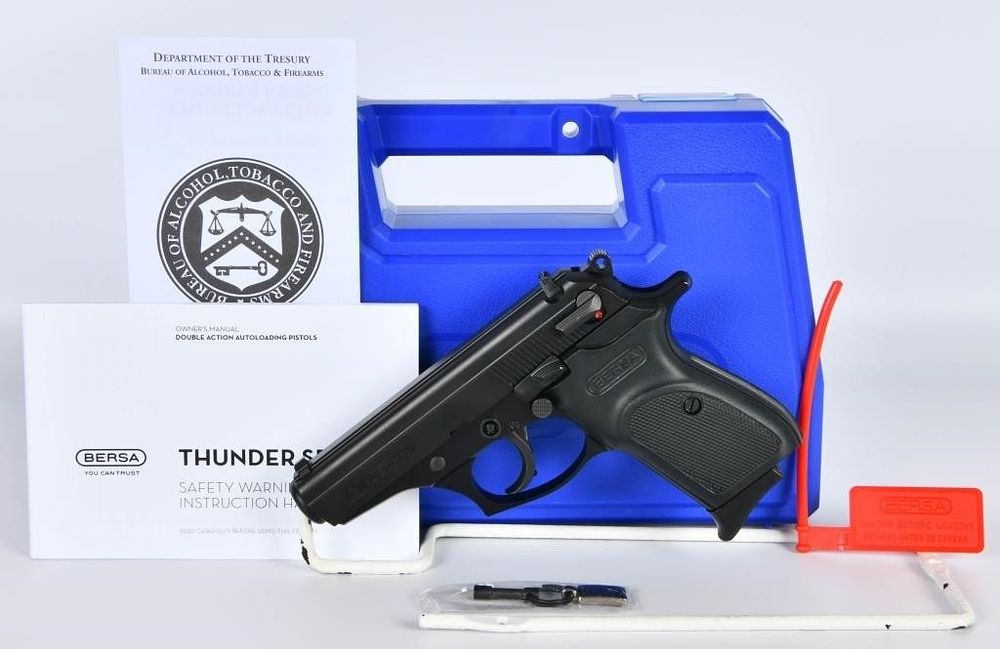 Lot 1215: NEW Bersa Thunder Semi Auto Pistol .380 ACP