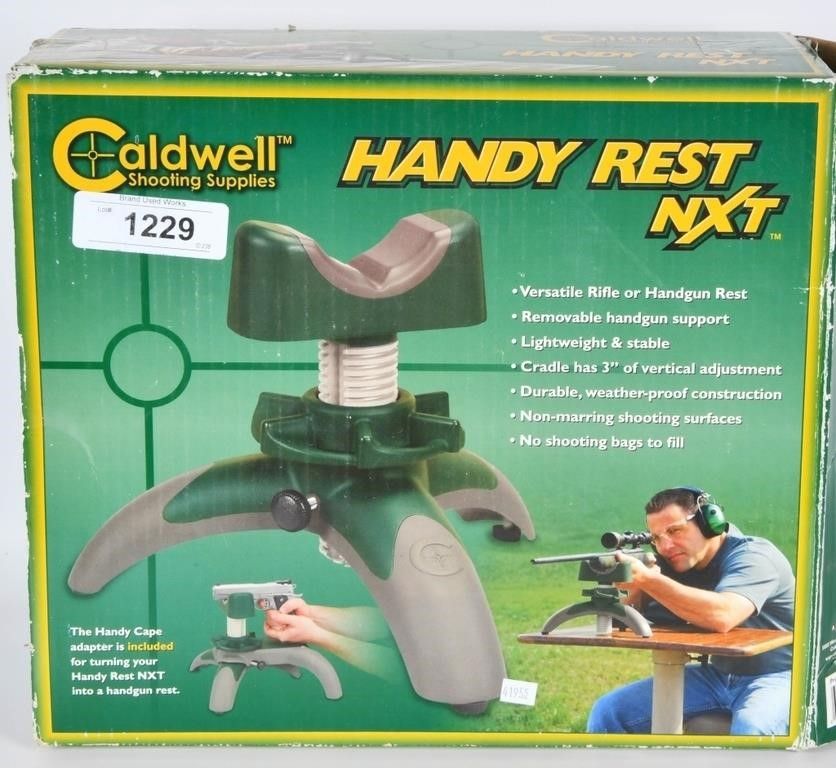 Lot 1229: Caldwell Handy Rest NXT Rifle/Handgun Rest