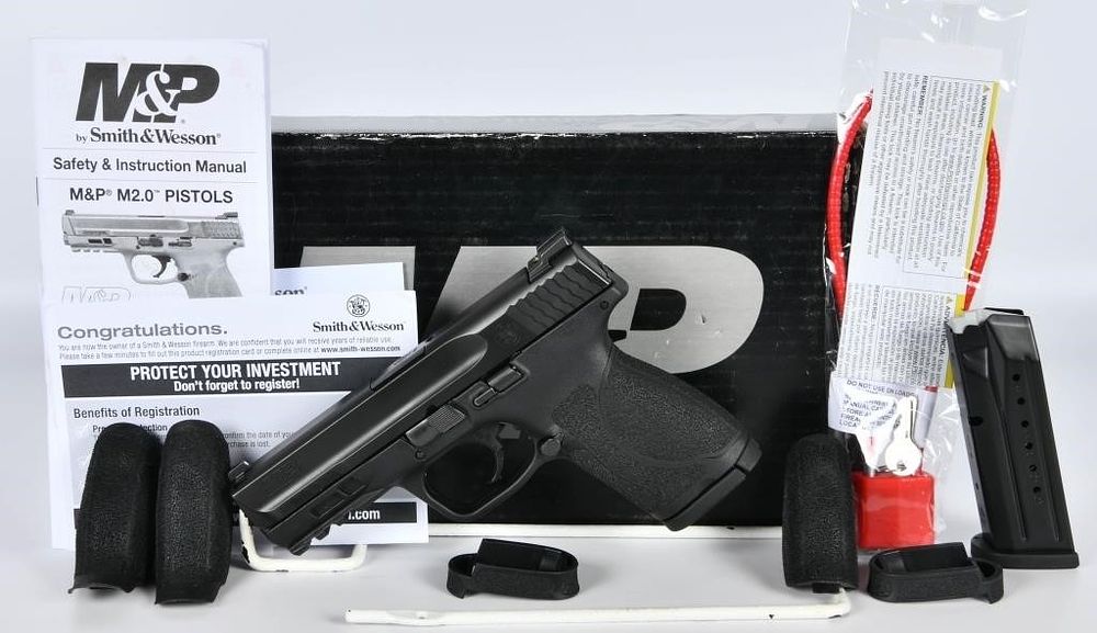Lot 1239: NEW Smith & Wesson M&P M2.0 Compact Pistol 9mm
