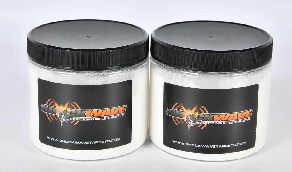 Lot 1244: 2 Containers Of Shockwave Mixing Boom Target