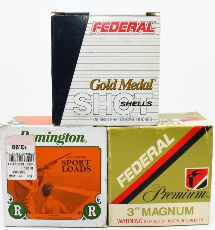 Lot 1288: 75 Rounds Of Mixed 12 Ga Shotshells