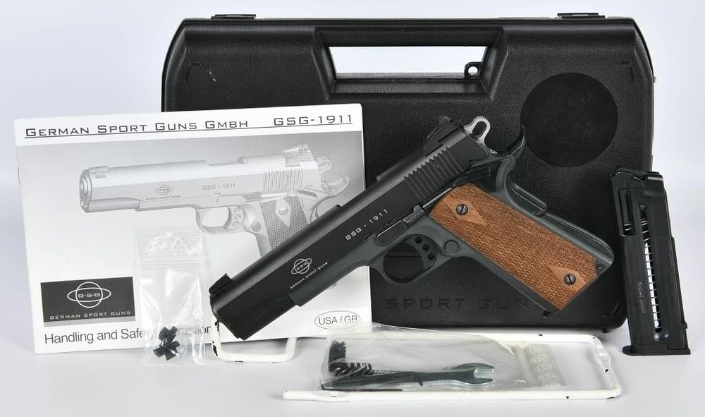 Lot 1299: American Tactical Imports GSG 1911 Semi Auto .22