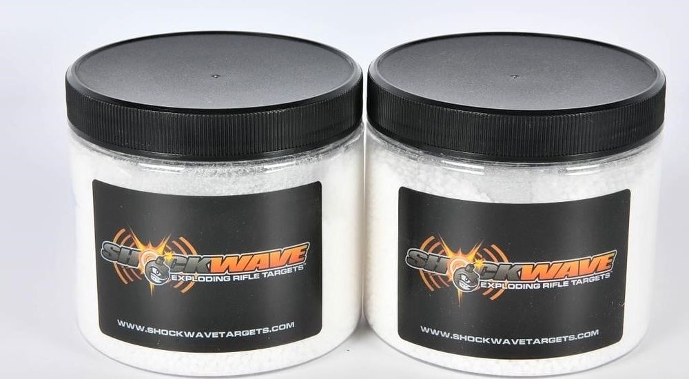 Lot 1304: 2 Containers Of Shockwave Mixing Boom Target