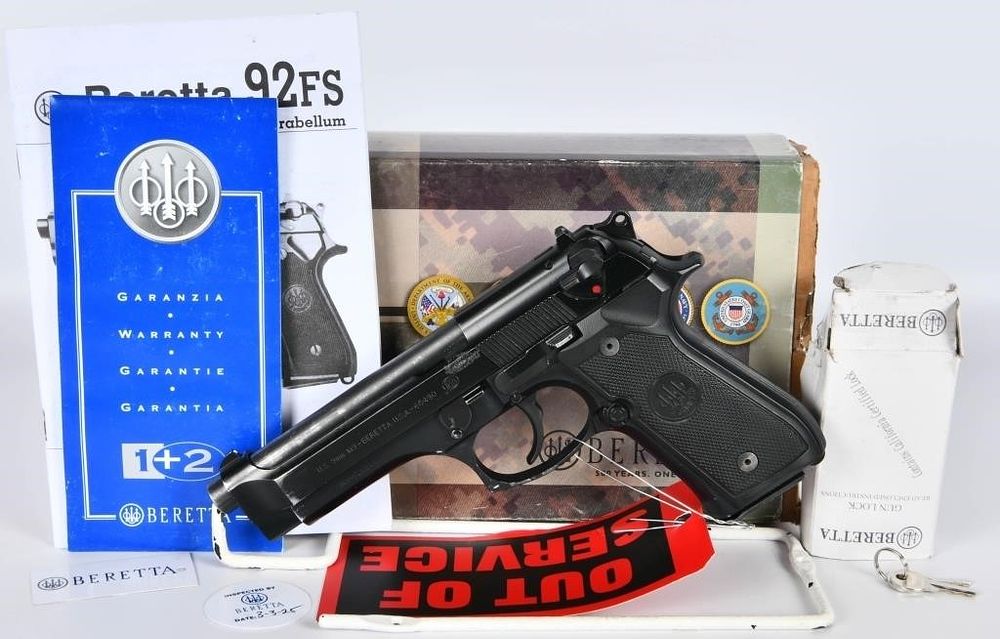Lot 1305: U.S. Airforce Cadet Beretta M9 Parts Pistol