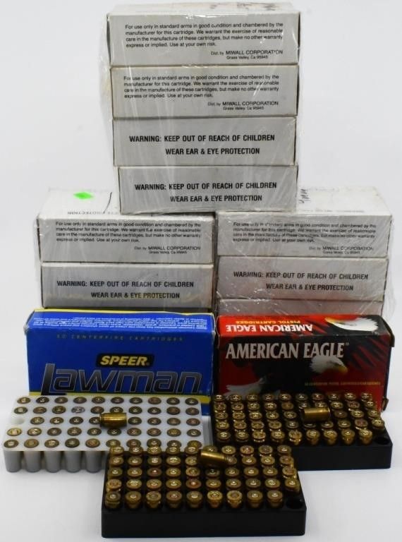 Lot 1309: 800+ Of Empty 9mm Luger Ammo Brass Casings