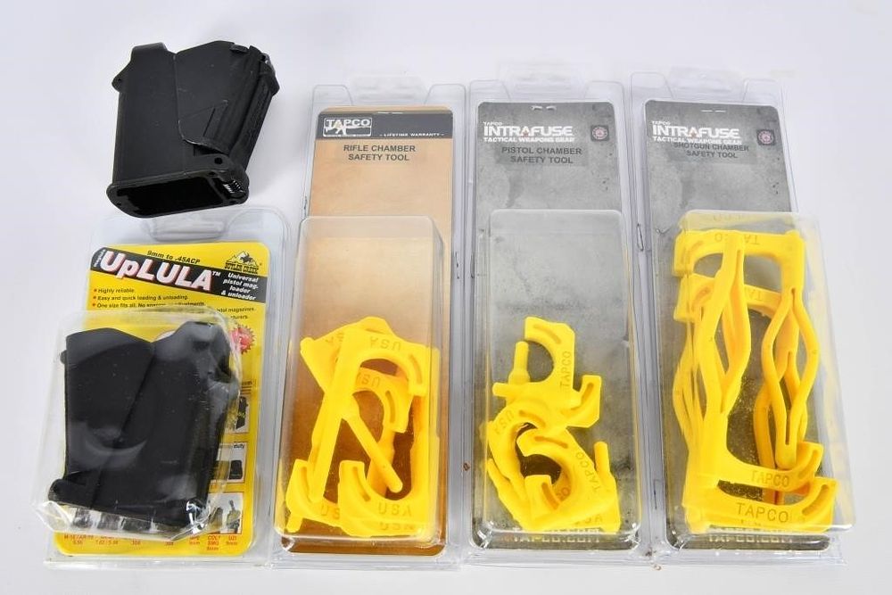 Lot 1370: New Tapco Chamber Safety Tools & Mag Loaders